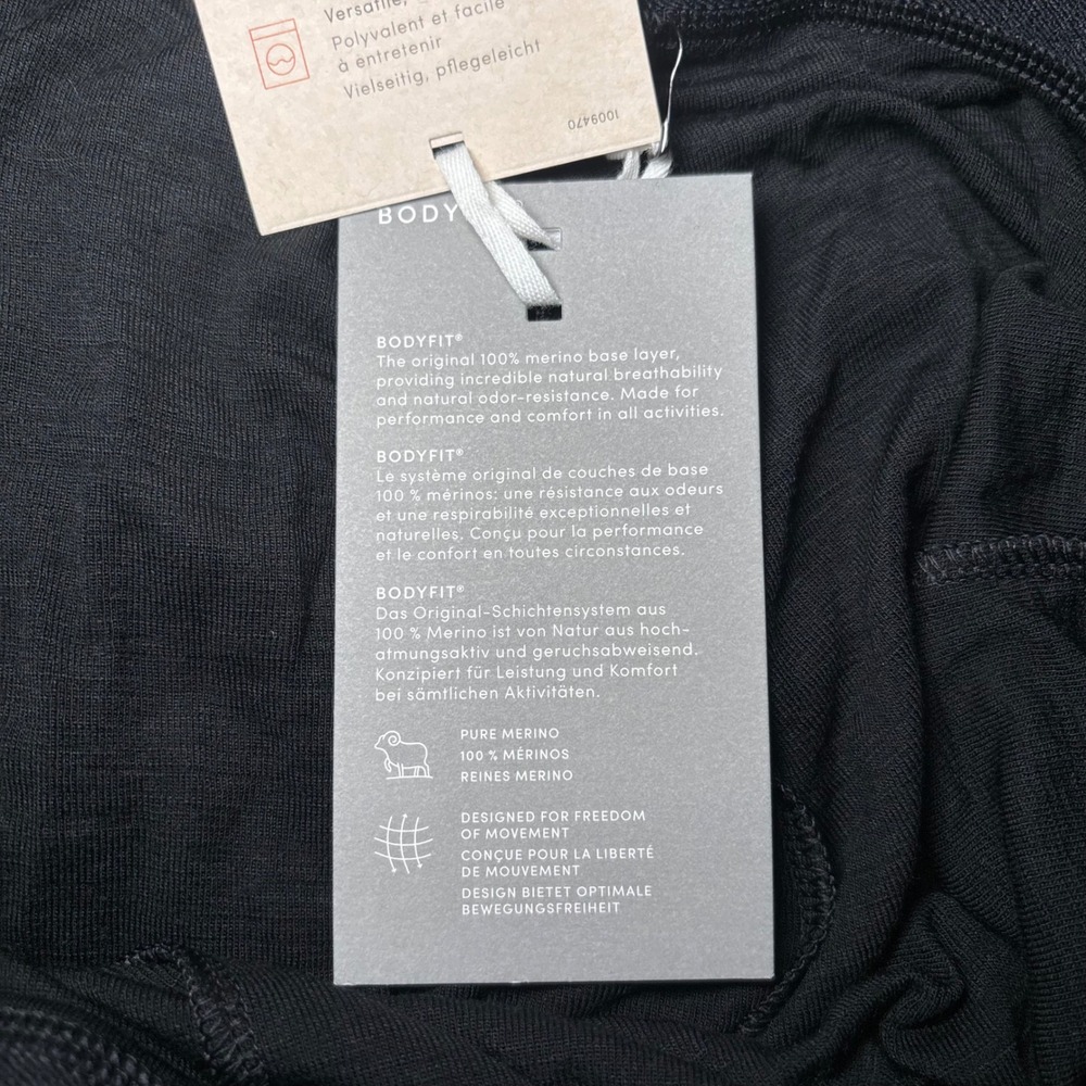 Icebreaker Mens 175 Everyday Leggings Black Merino Wool Base Layer XXL - Picture 7 of 12